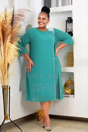 Round Neck Half Dress