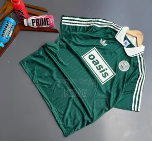 Adidas X Oasis Tour Jacquard Jersey Collabo Shirt