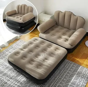 Double Layer in Inflatable Sofa Bed