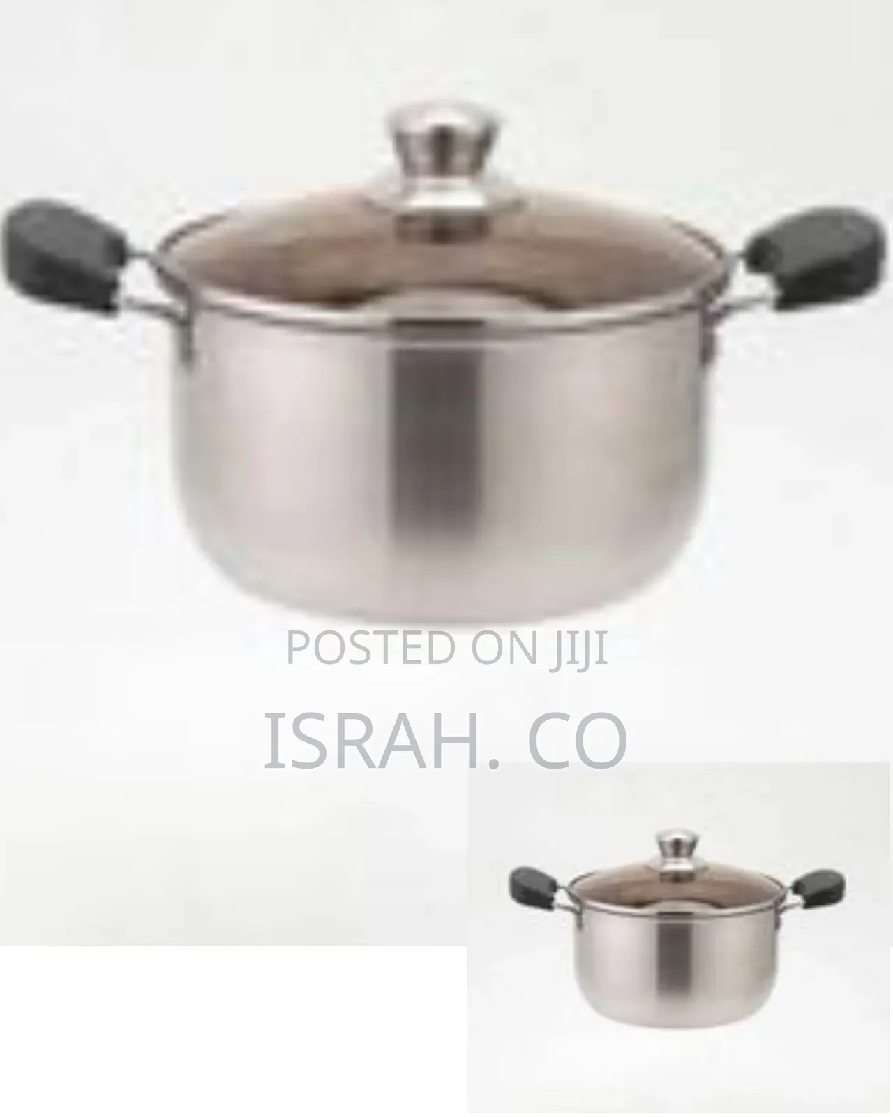 Pieces Stainless Steel Cookware Set With Mirror
