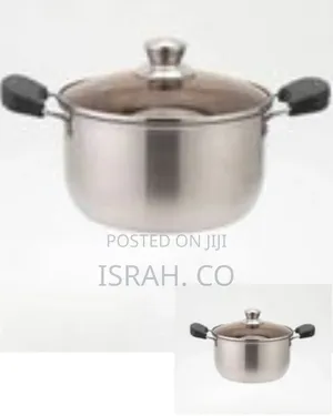 Pieces Stainless Steel Cookware Set With Mirror