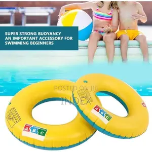 60cm Rubber Swimming Ring Pool Float