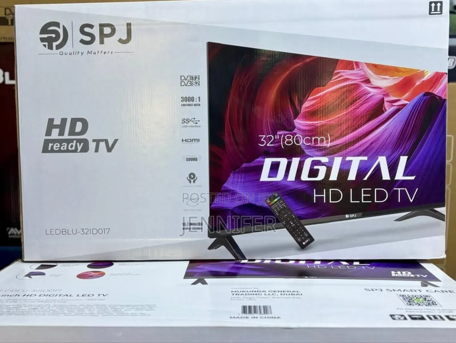 SPJ 32-Inch Hd Digital Led Tv (Model Ledblu-321d017