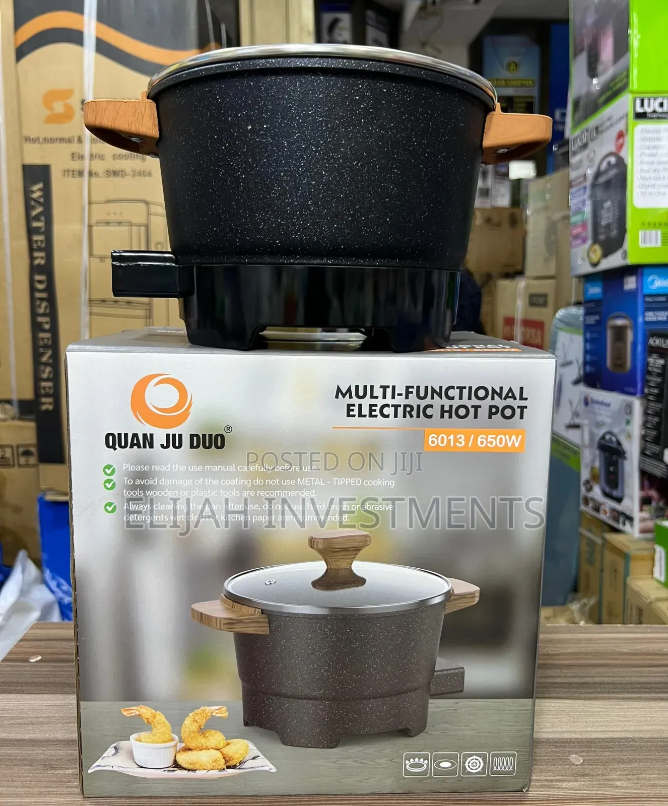 Multi-functional Electric Hot Pot, Model Swd-2466