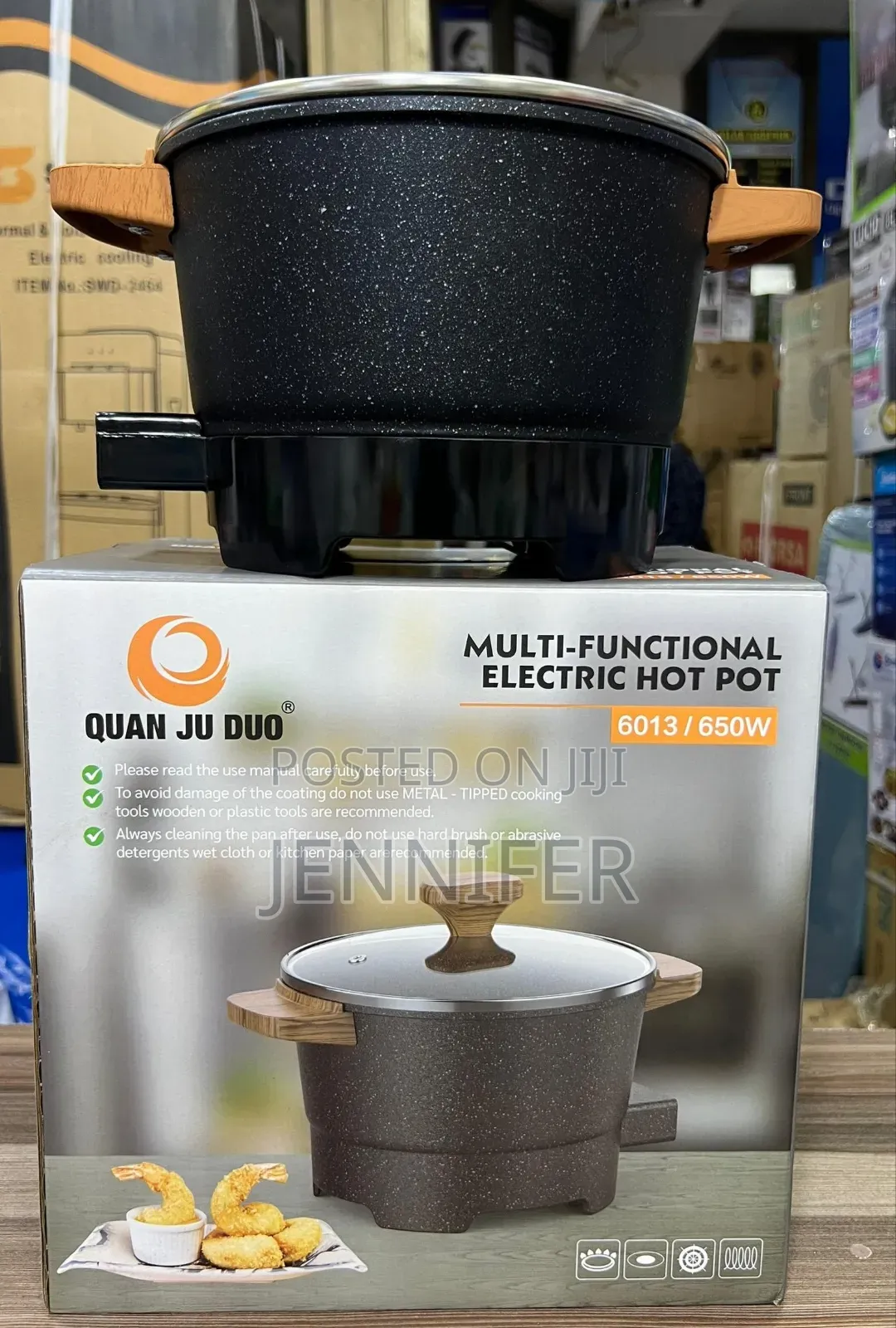 Multi-functional Electric Hot Pot, Model Swd-2466