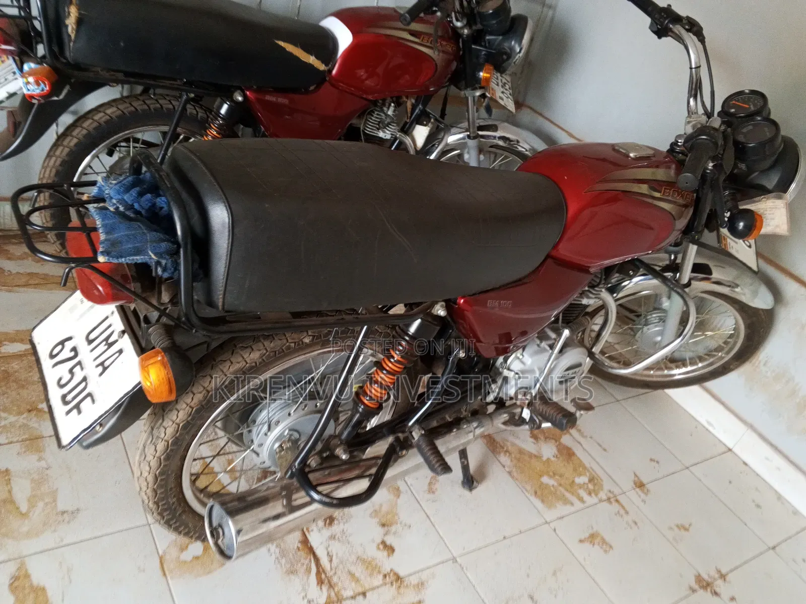 Bajaj Boxer 100 2021 Red