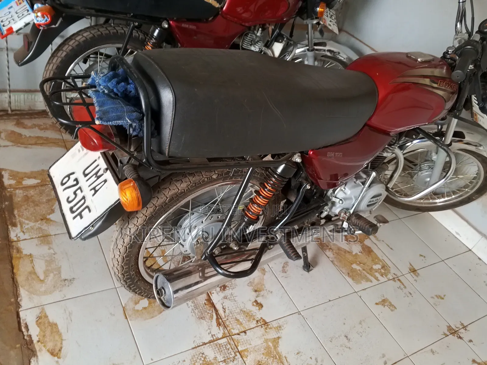 Bajaj Boxer 100 2021 Red