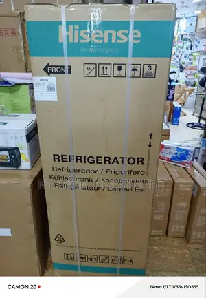 Hisense 270l Double Door Fridge. Refrigerator