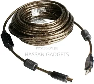 20m Active Usb 2.0 a-Male to B - Male Printer Cable