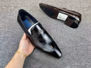 Patent Leather Men's Solid Classic Shoes