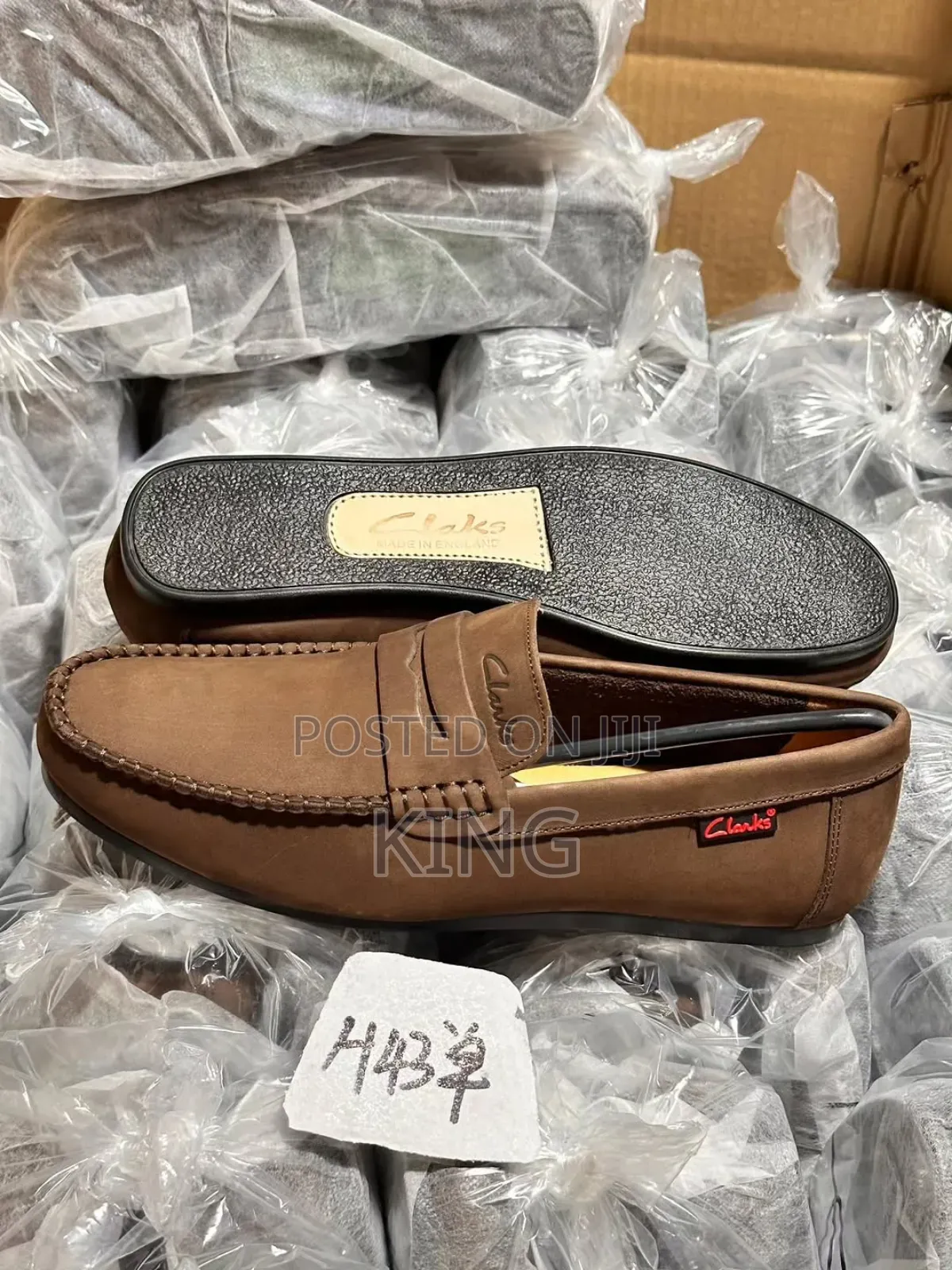 Blast Leather Moccasins