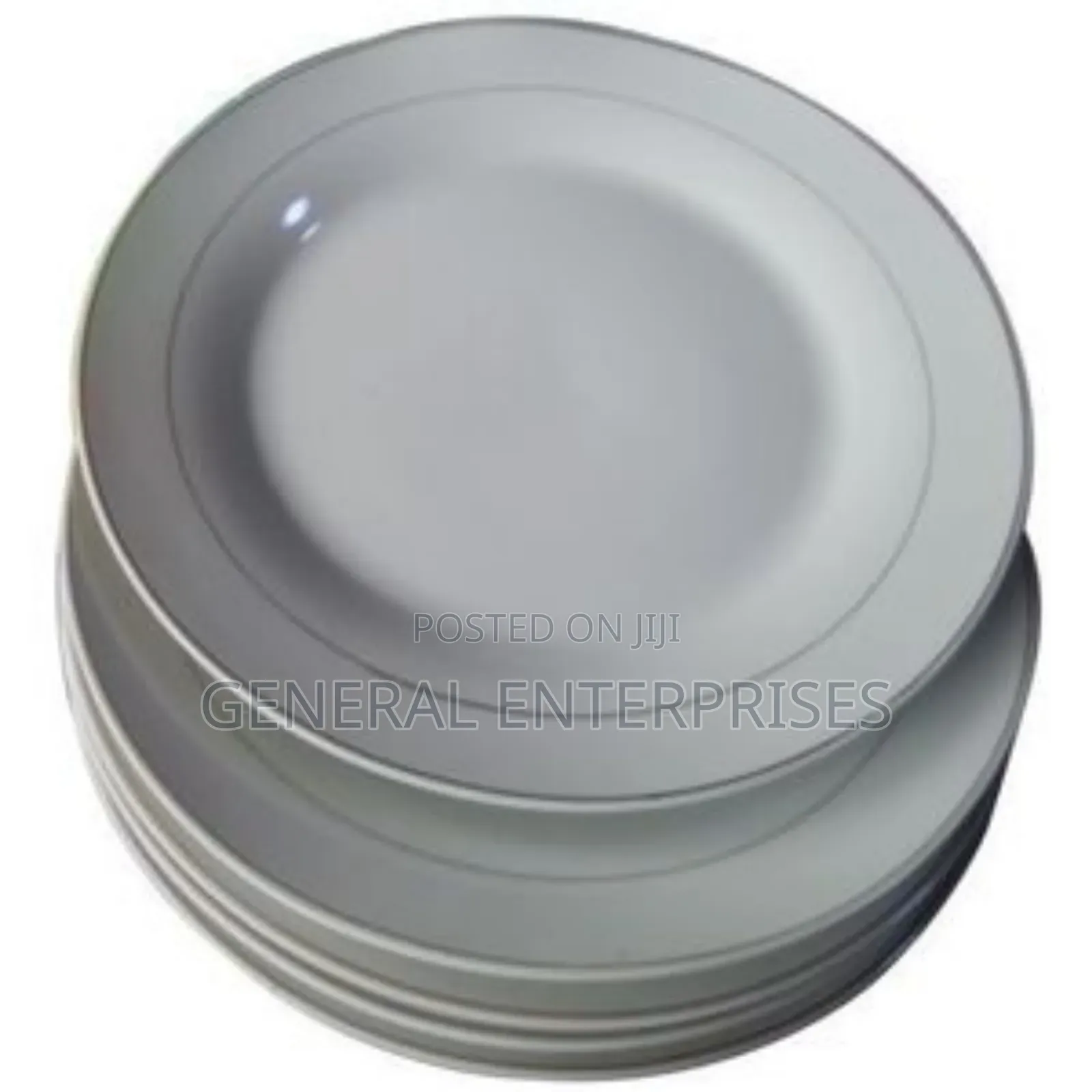 Set of 6 Ceramic Dinner Plates