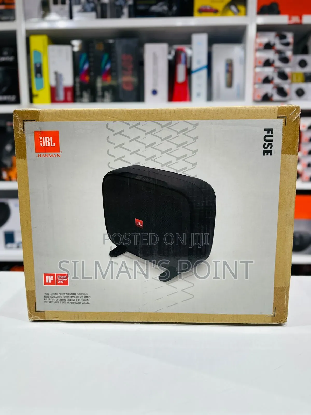 JBL Fuse Pair 8" Subwoofer Enclosures