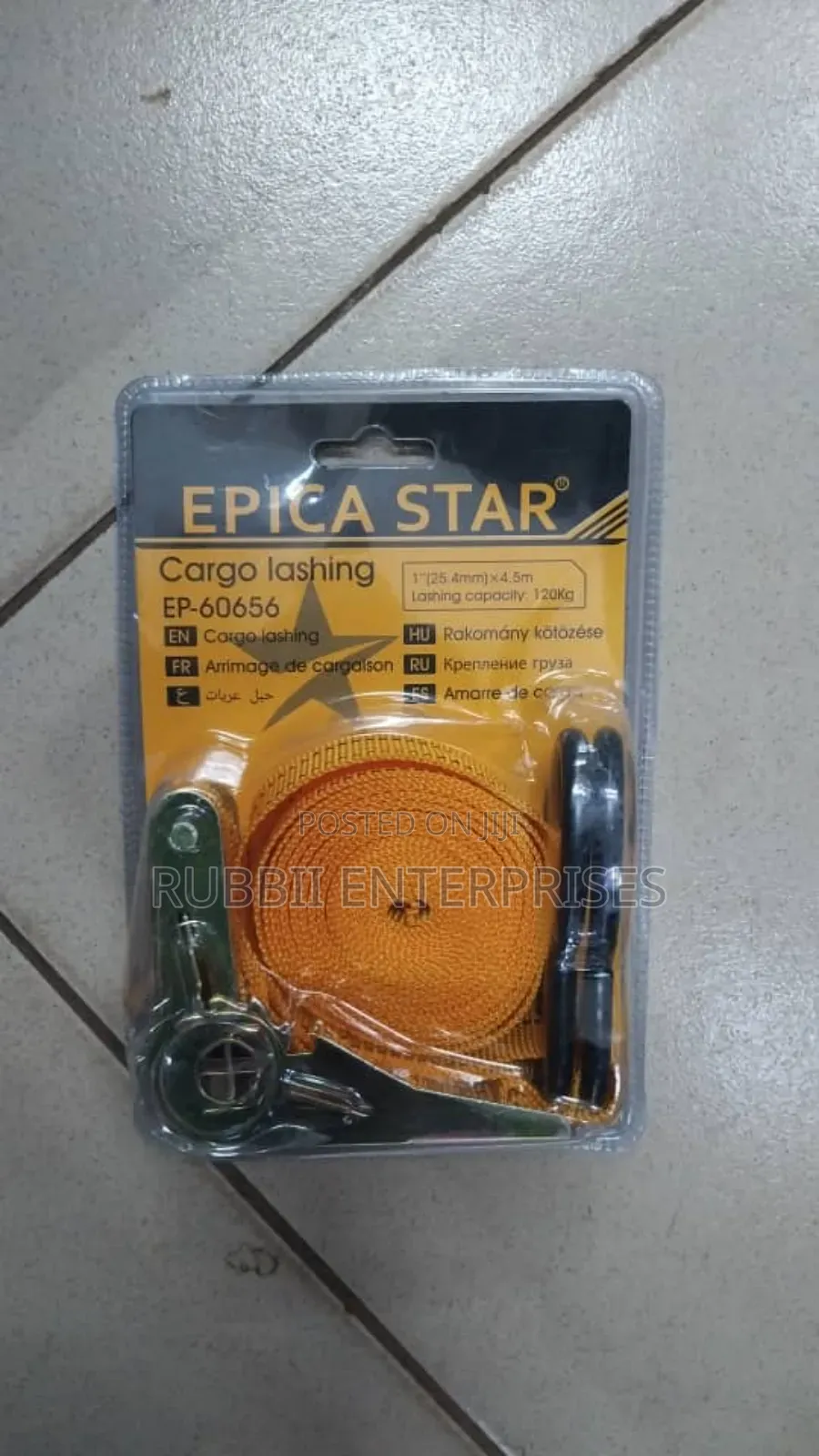 Cargo Lashing Strap 4.5m