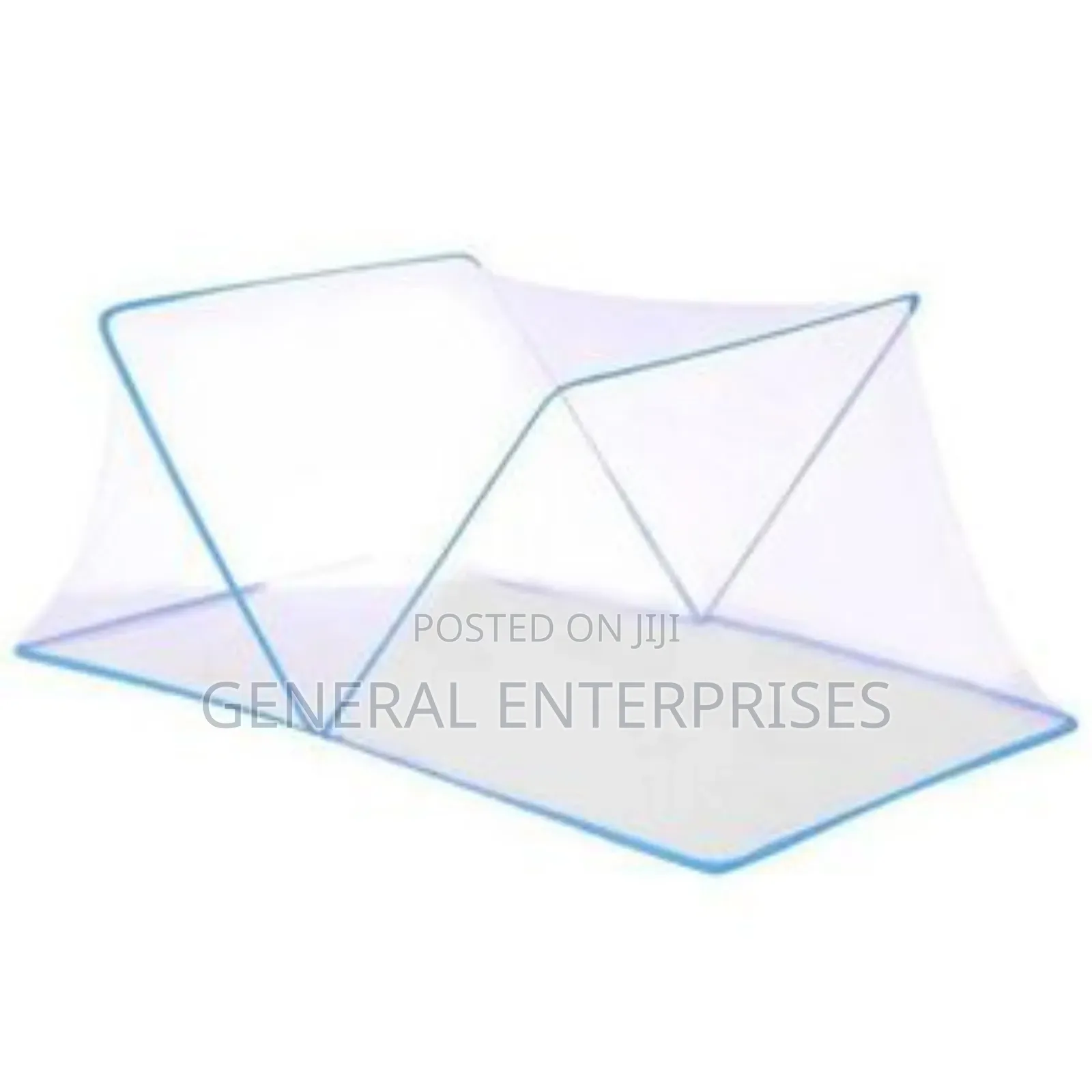 Portable Folding Baby Mosquito Net in Blue.