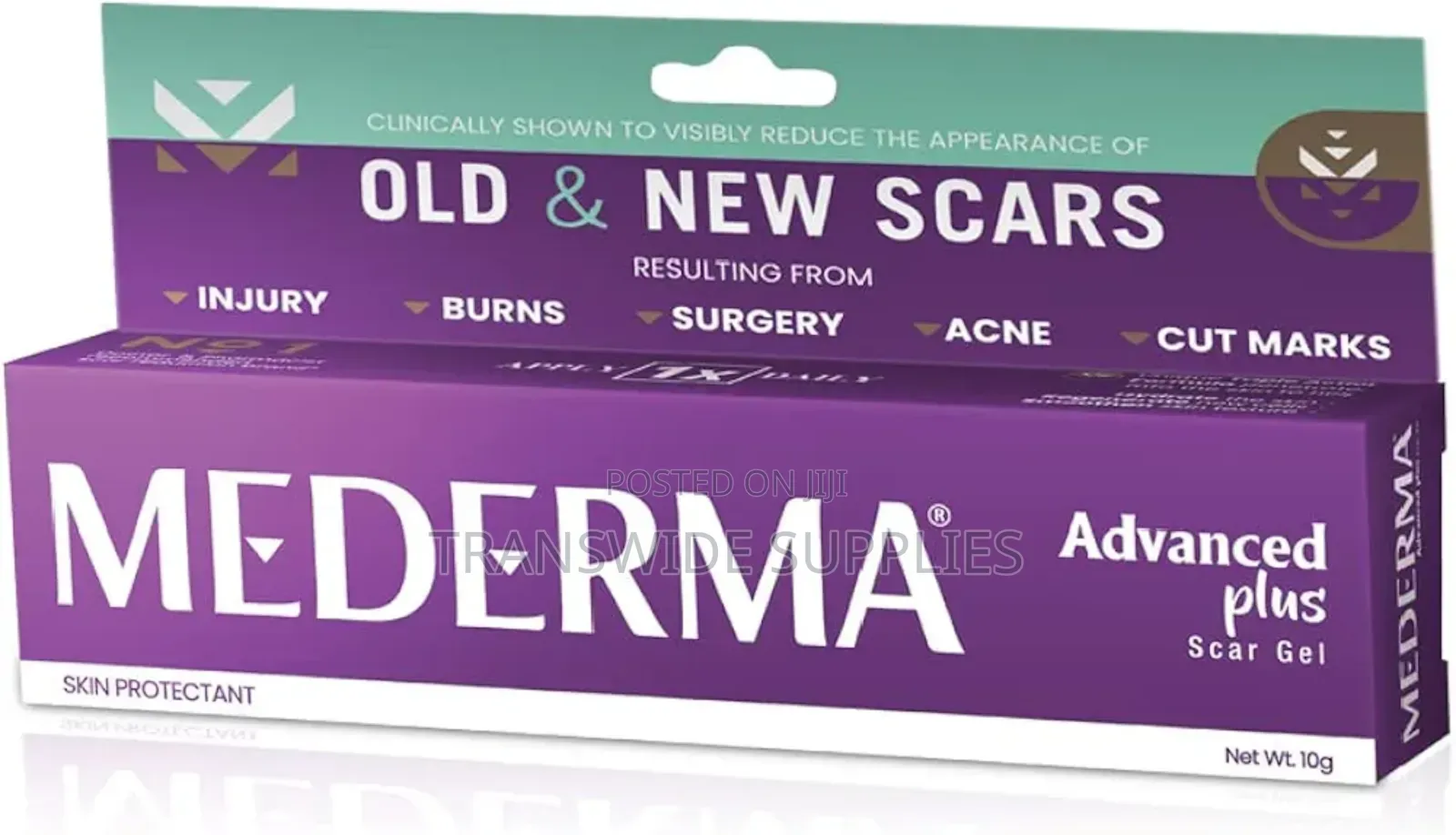 Mederma Advanced Plus Scar Gel 10 G - Excellent Quick for All Types