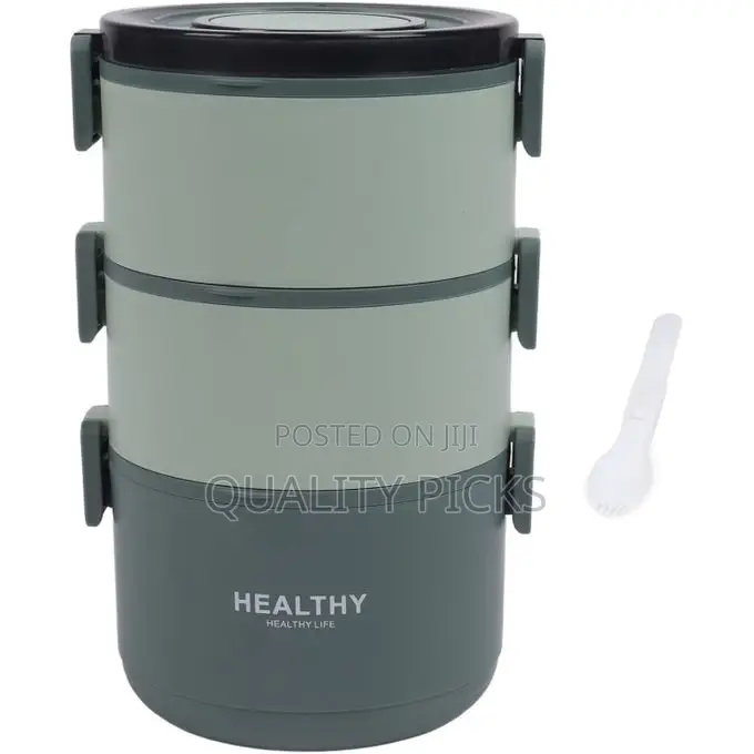 2200ml Thermal Plastic Food Bento Lunch Box