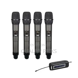 Borl Bo-104 Uhf Long Range Wireless Microphone 4 Channel