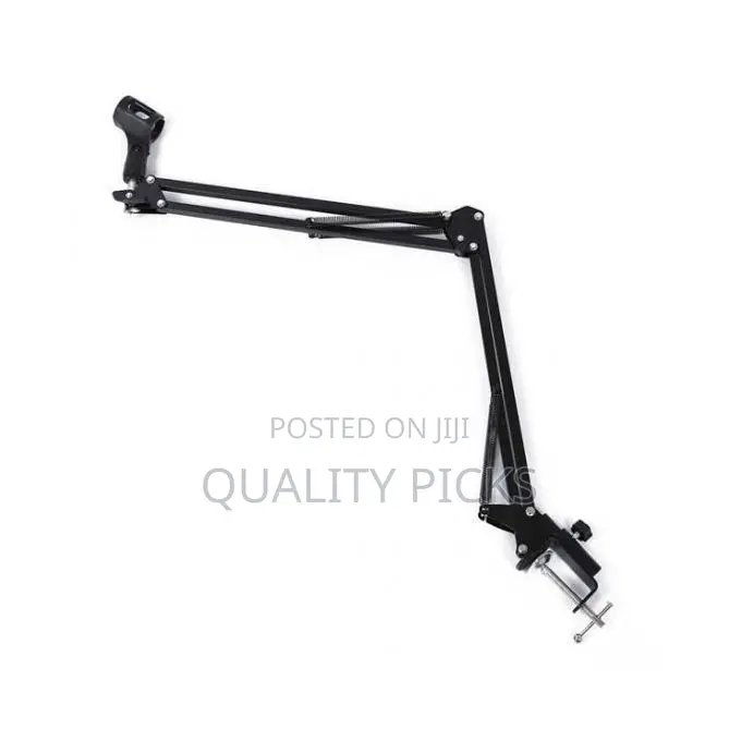 Adjustable Microphone Condenser Microphone Scissor Arm Stand,