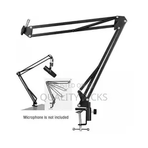 Adjustable Microphone Condenser Microphone Scissor Arm Stand,