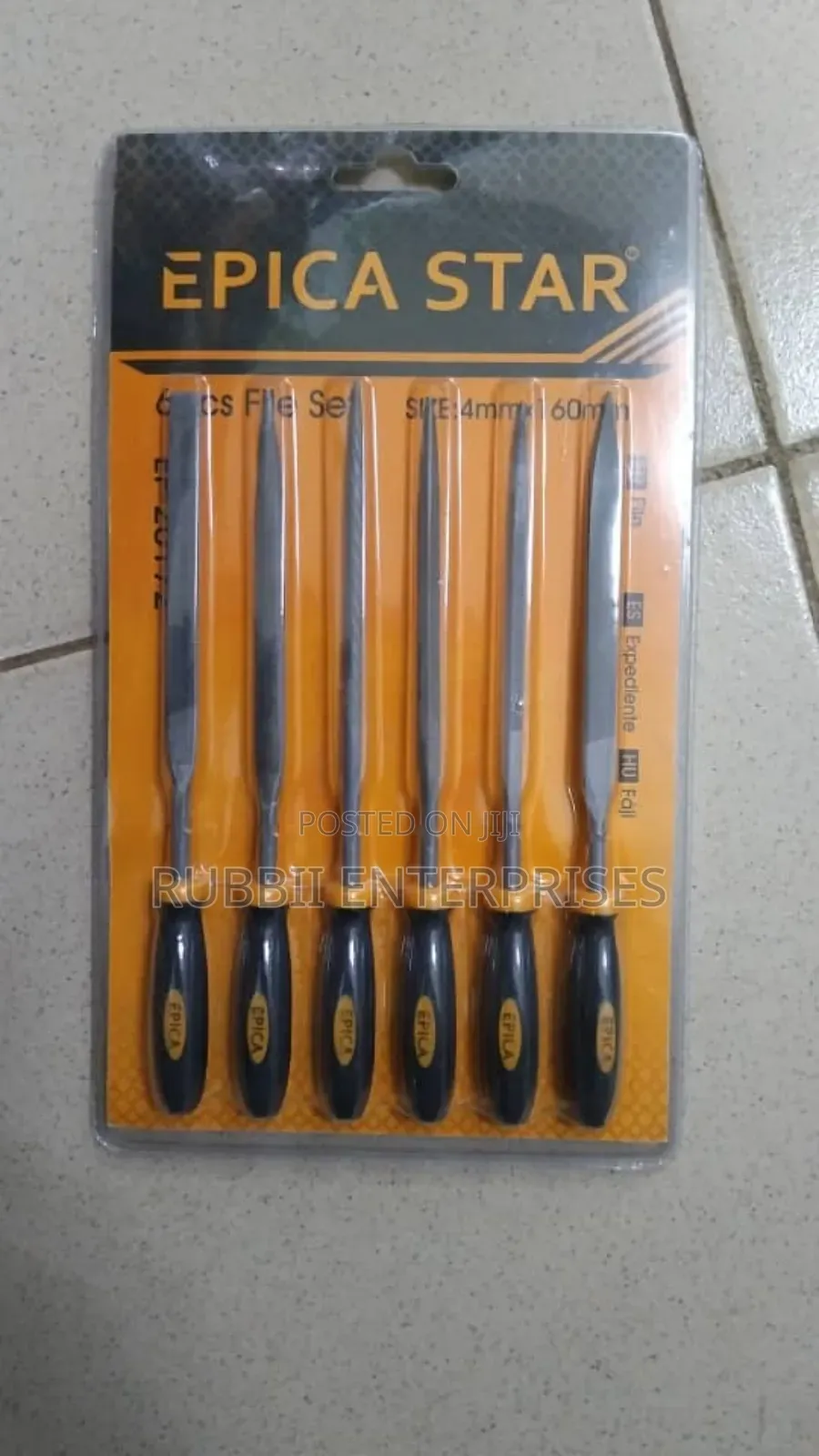 6-Piece Needle File Set