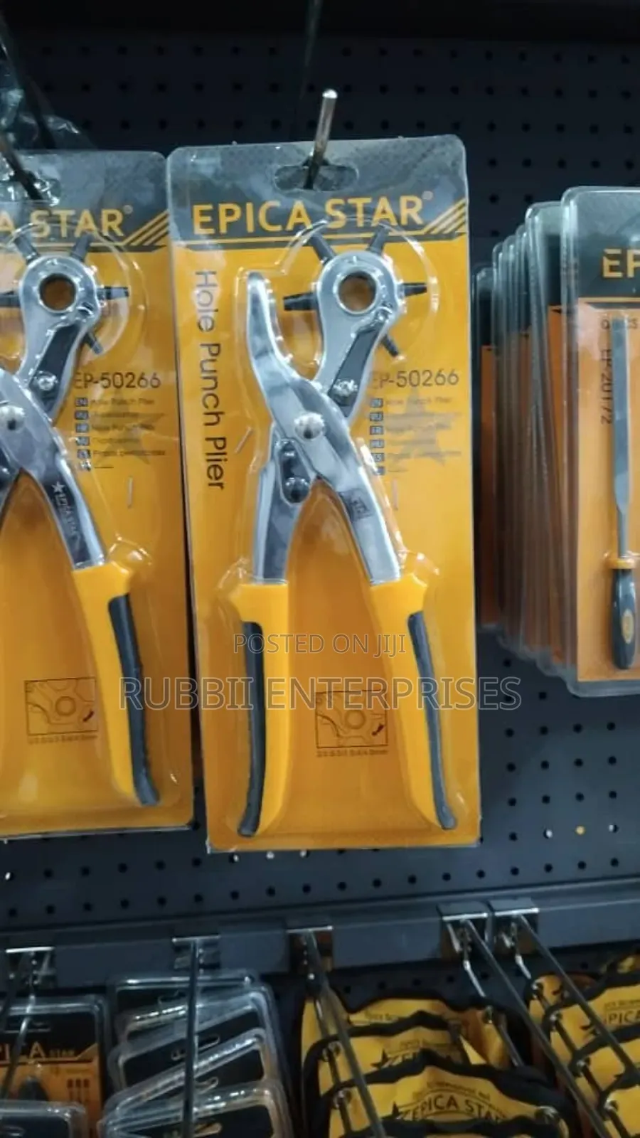 Revolving Leather Hole Punch Plier