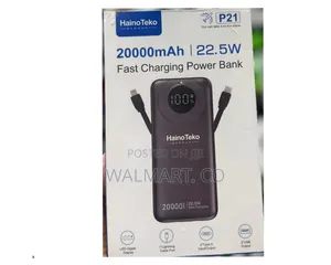 Hainoteko P21 20000mah 22.5w Fast Charging Power Bank