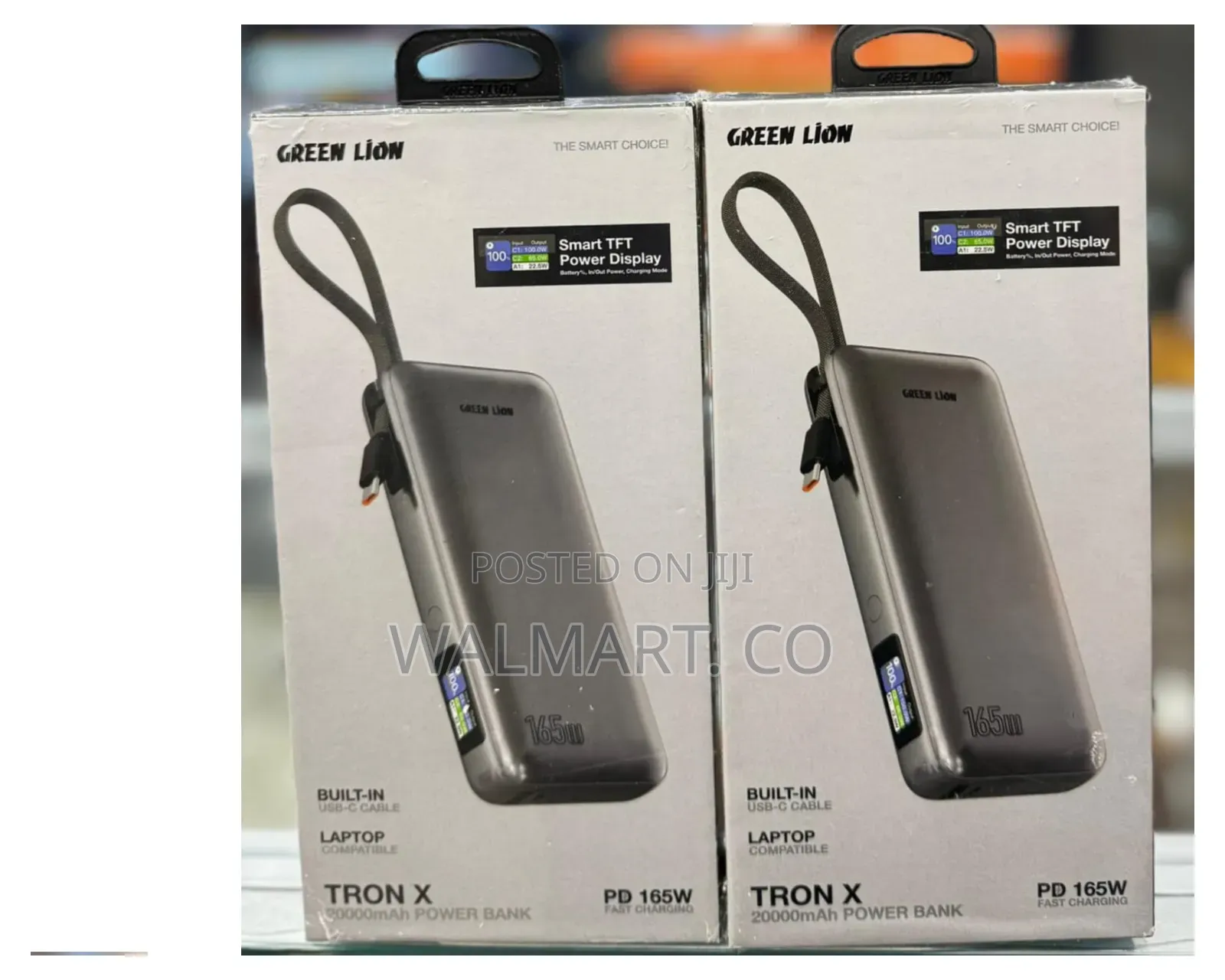 Green Lion Tron X20000mah Powerbank With 165w Power Delivery
