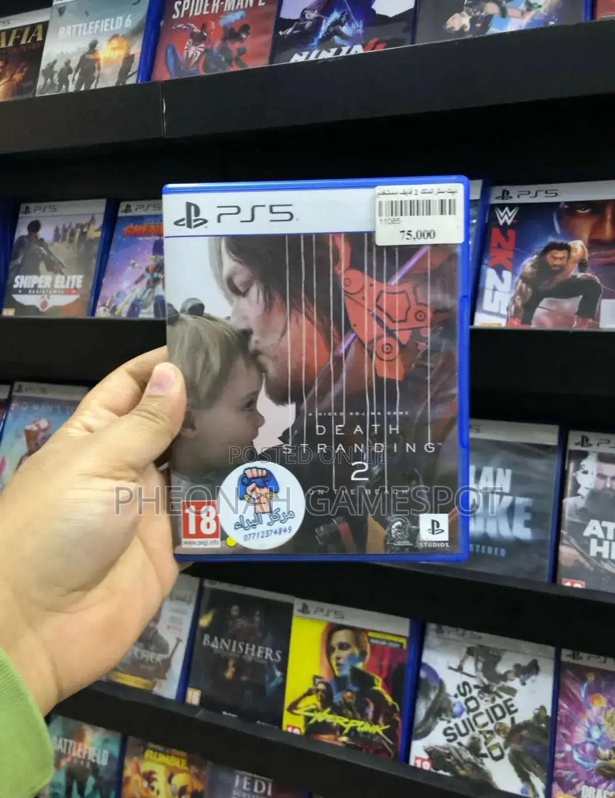 Death Stranding 2 Game Cd for Playstation 5