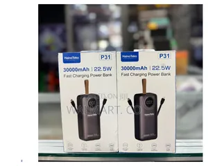 P31 30000mah Portable Powerbank With 22.5w Fast Charging