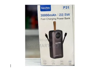 P31 30000mah Portable Powerbank With 22.5w Fast Charging