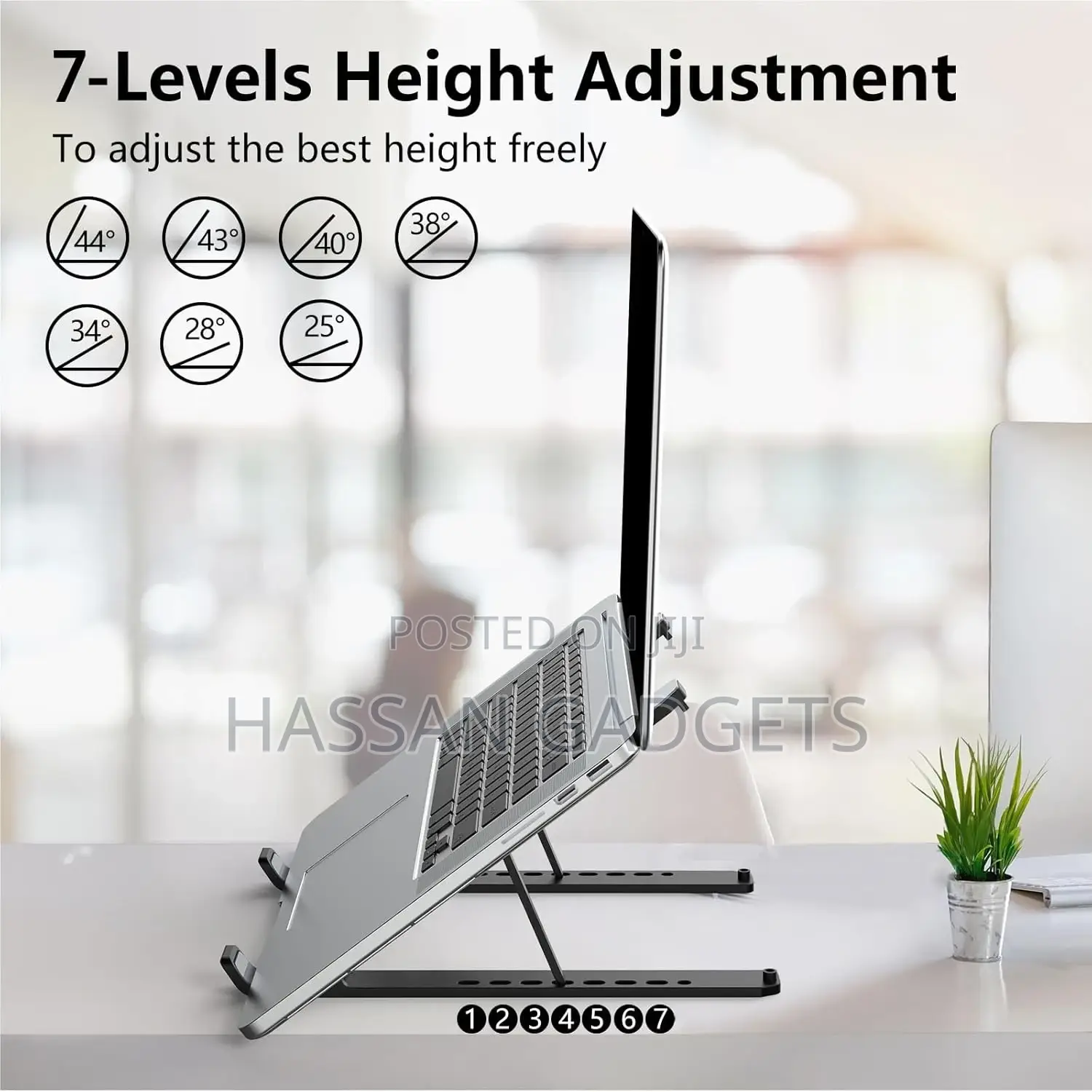 Adjusted Laptop Stand
