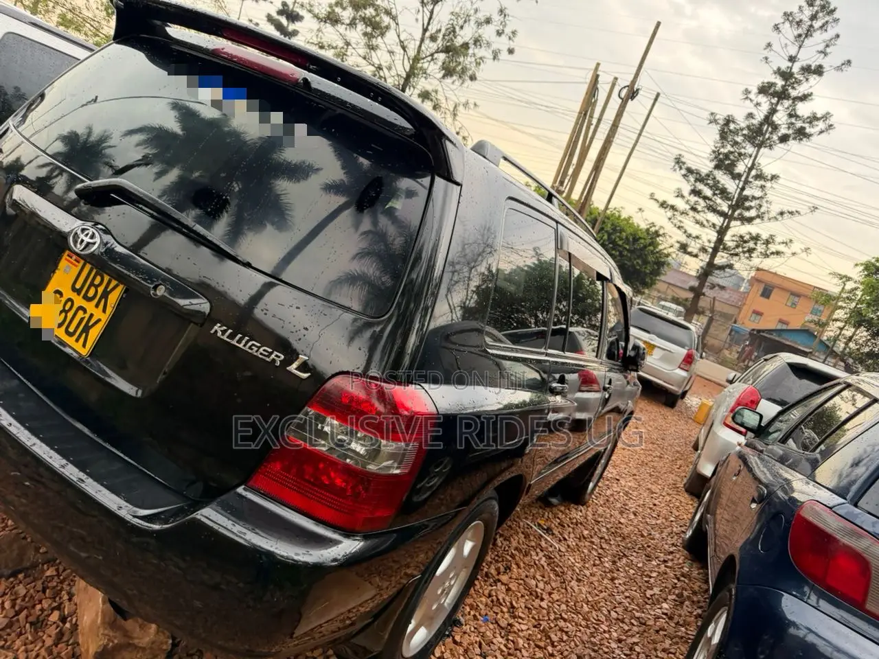 Toyota Kluger 2007 Black