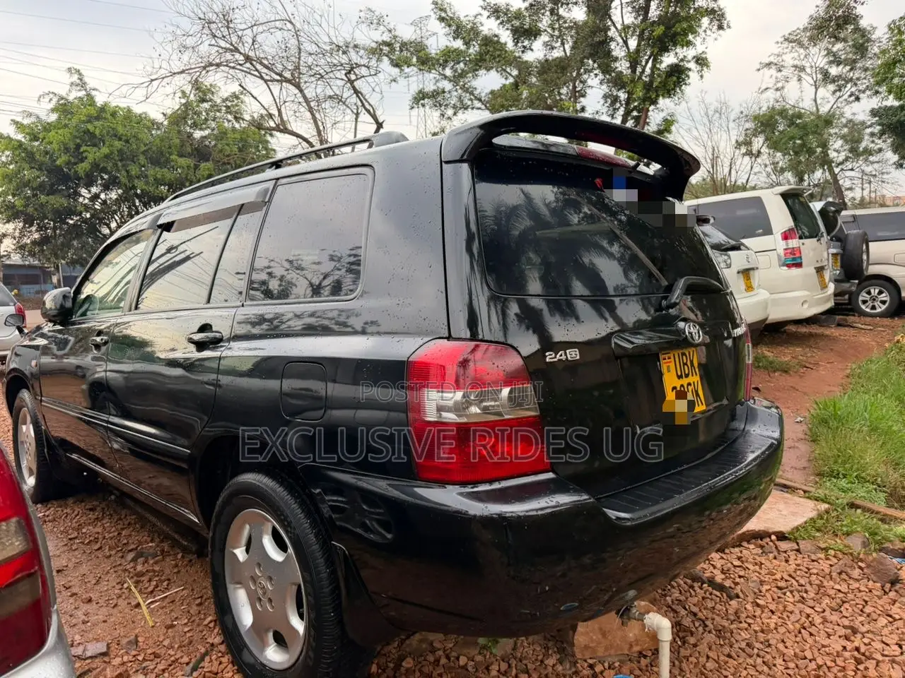 Toyota Kluger 2007 Black