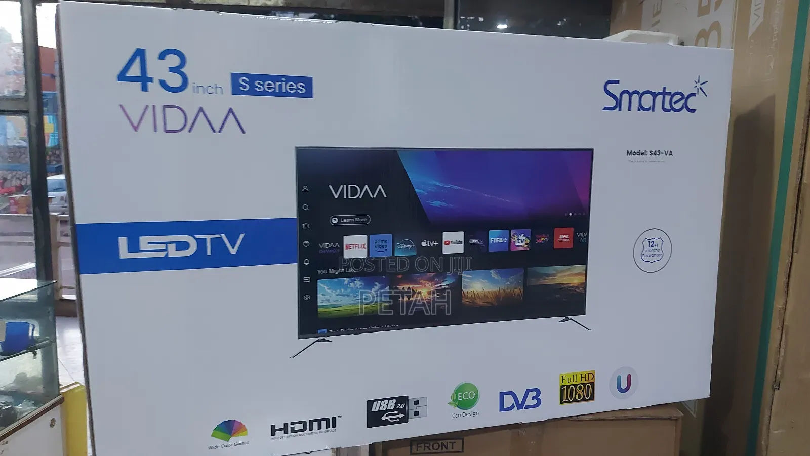43 Inches Smartec Smart Tv