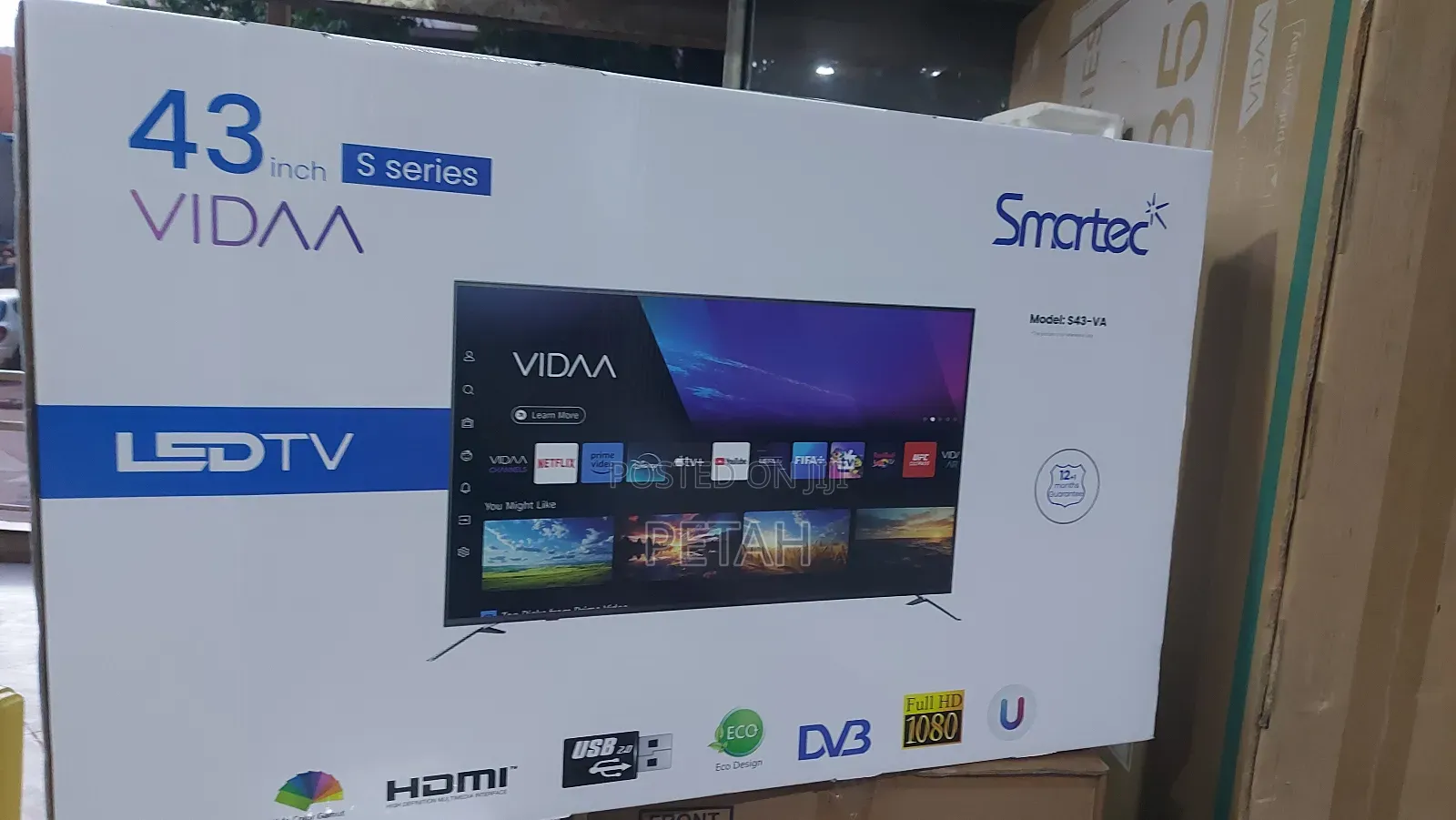 43 Inches Smartec Smart Tv