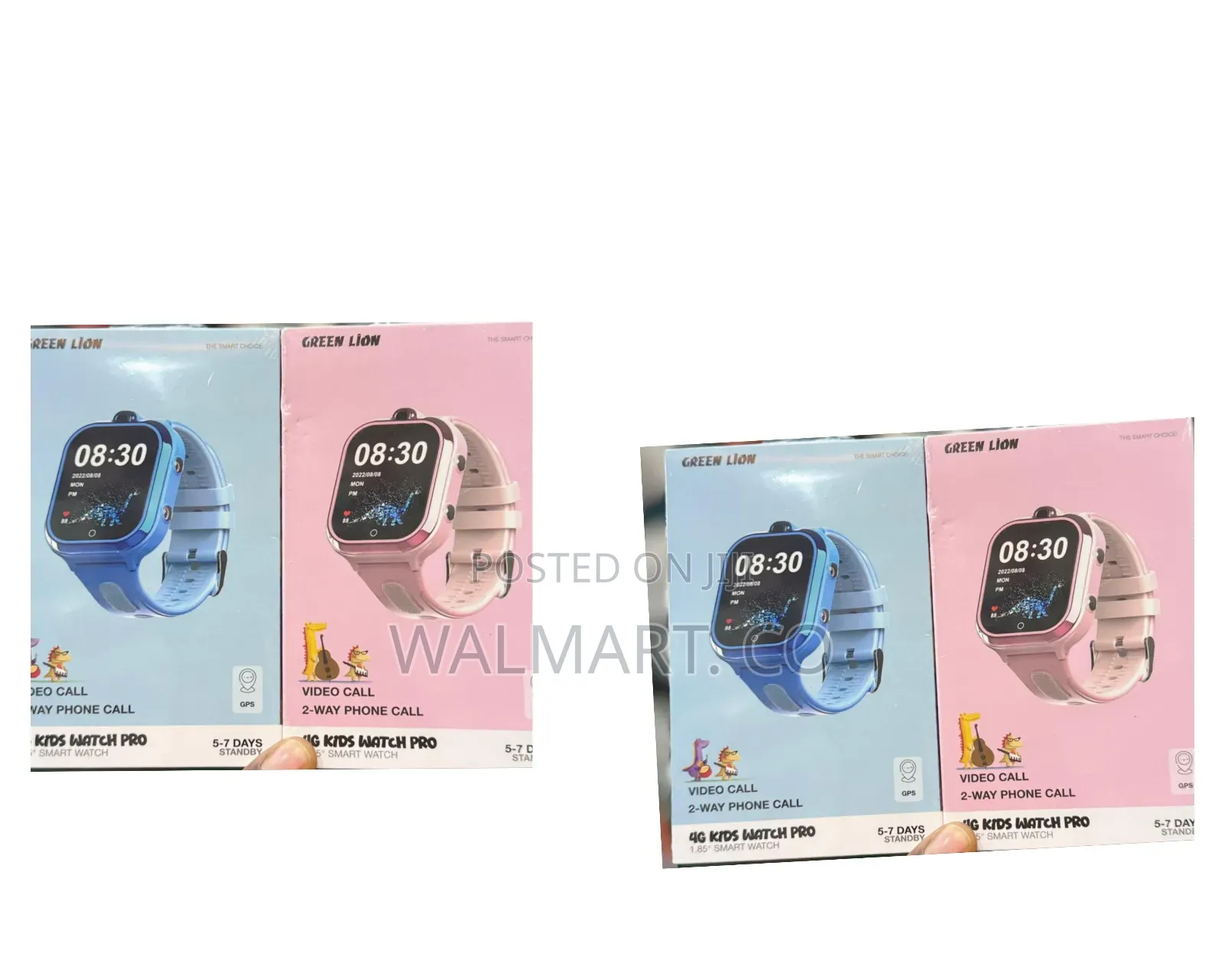 Green 4g Kids Watch Pro 1.85 Smart Watch