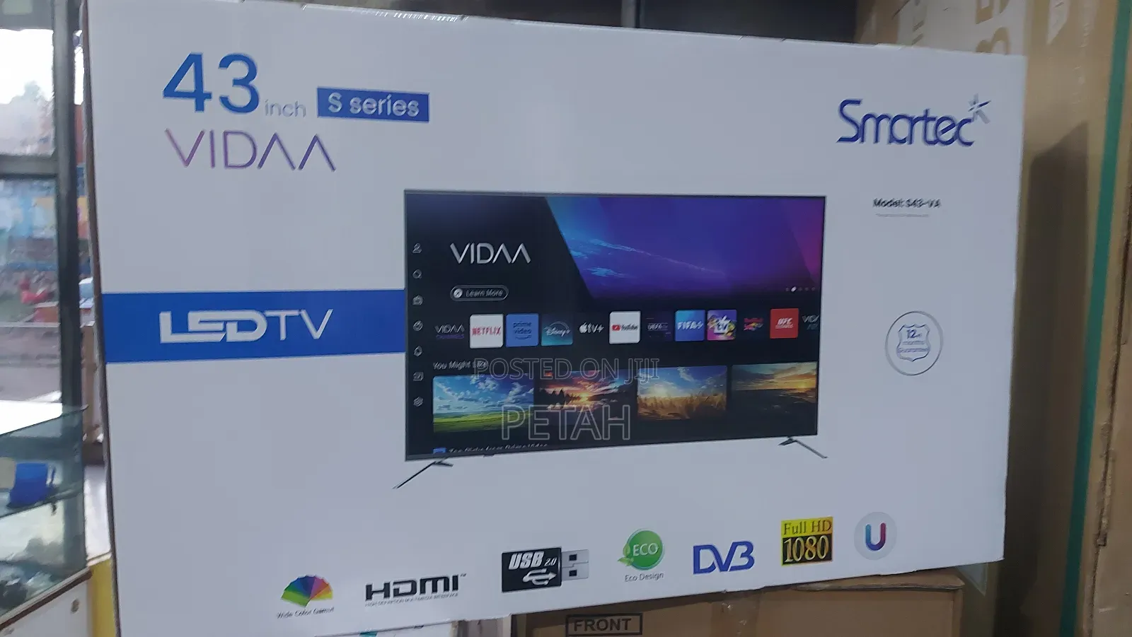 43 Inches Smartec Tv New