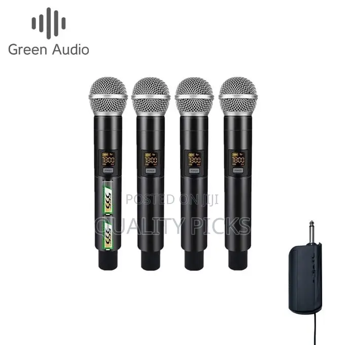 Borl Bo-V114 Professional 4 Channel Handheld Microphone