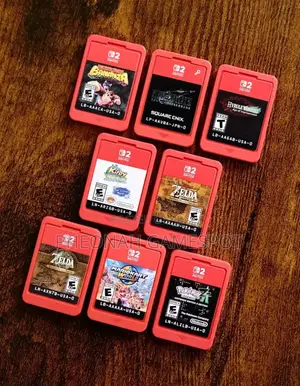 Nintendo Switch 2 Cartridges or Game Cards. Each Is Sold Separately
