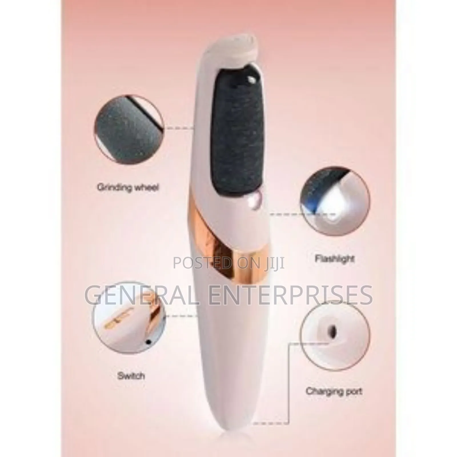 Rechargeable Electric Callus Remover for Feet.