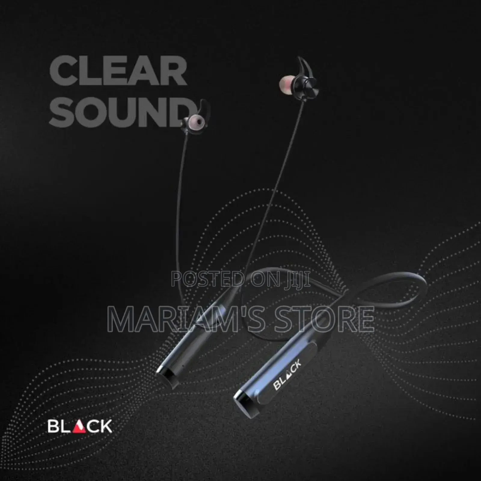 Black Bassband 2 Wireless Bluetooth Neckband With Mic, 120h Playtime
