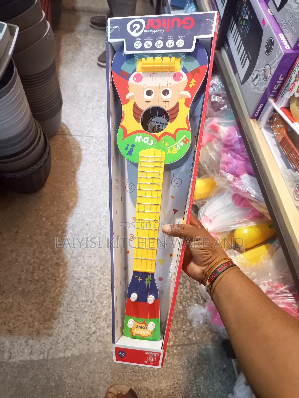Kids Mini Guitar – Colorful Beginner Musical Instrument for Children