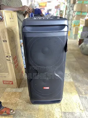 Mjack Rechargeable Speaker With Wireless Microphone ( Biggest Size )