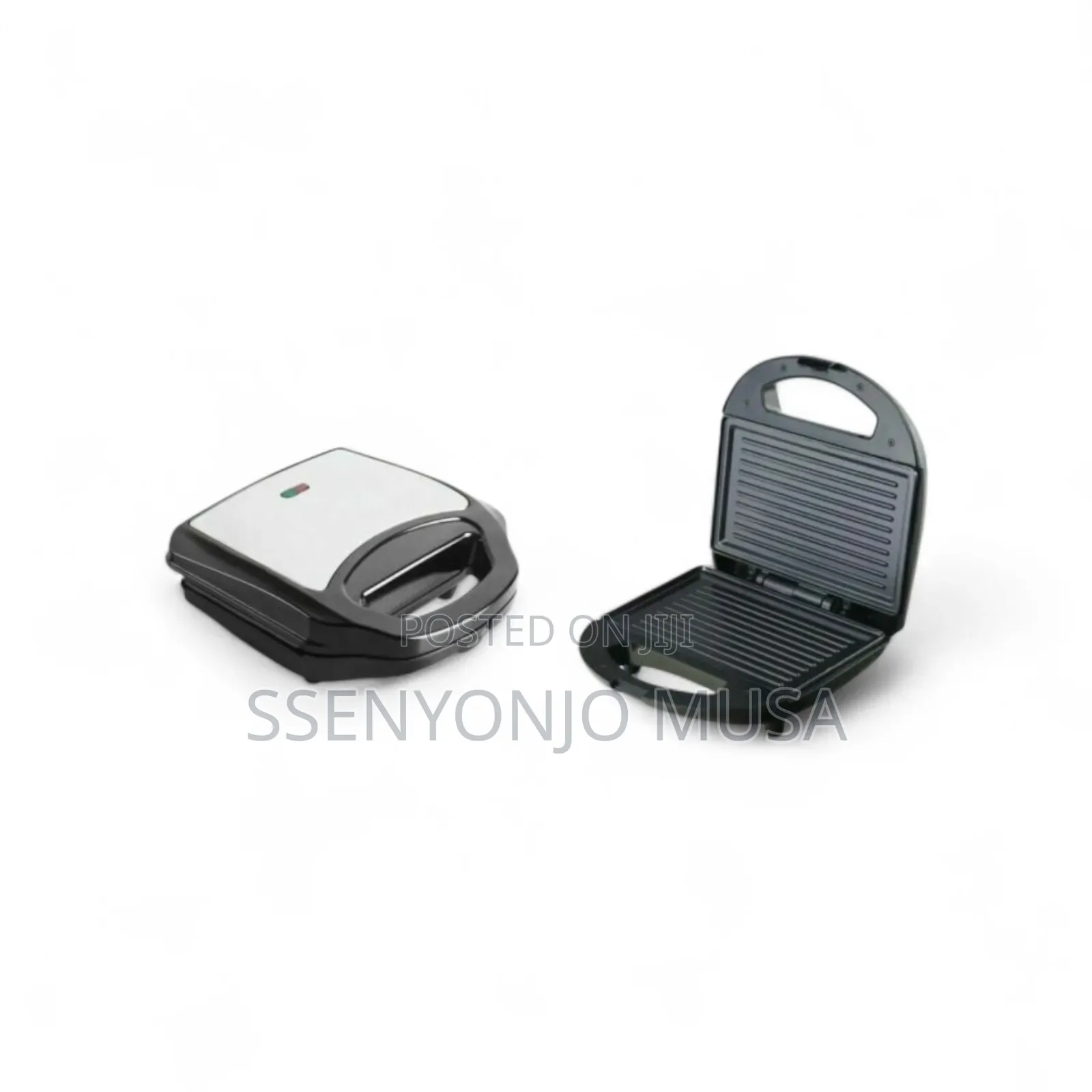 Geepas Portable 2 Slice Grill Maker Ggm6001 | 750w Non-Stick