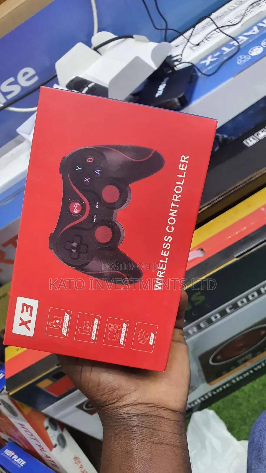 Smart Tv, Smart Phone And Pc Game Pads X3
