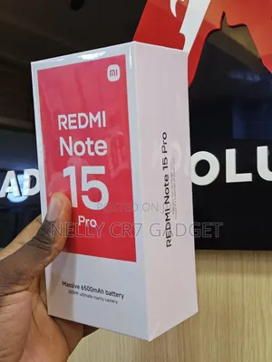 New Xiaomi Redmi Note 15 Pro 256 GB Black