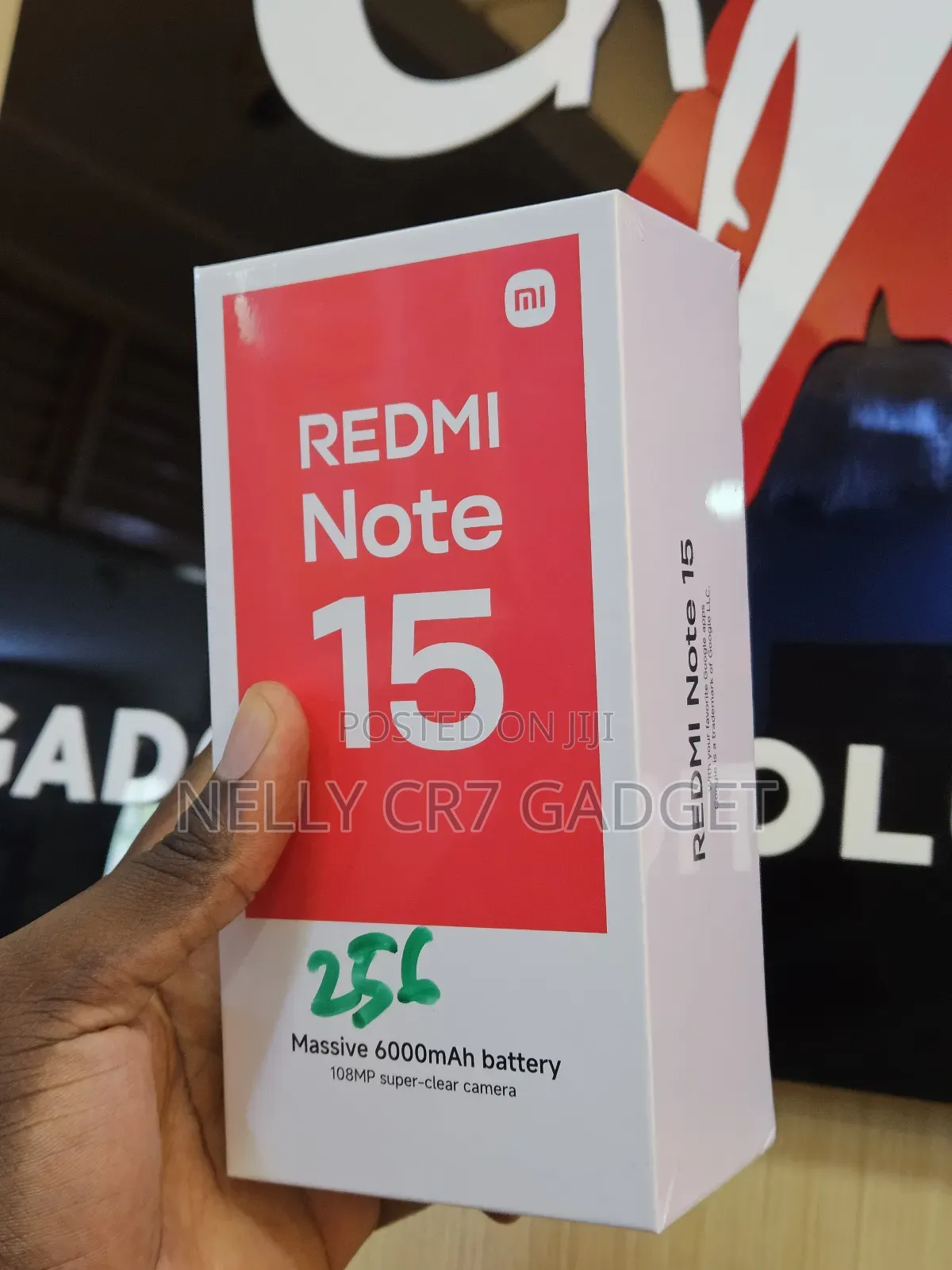 New Xiaomi Redmi Note 15 256 GB Black