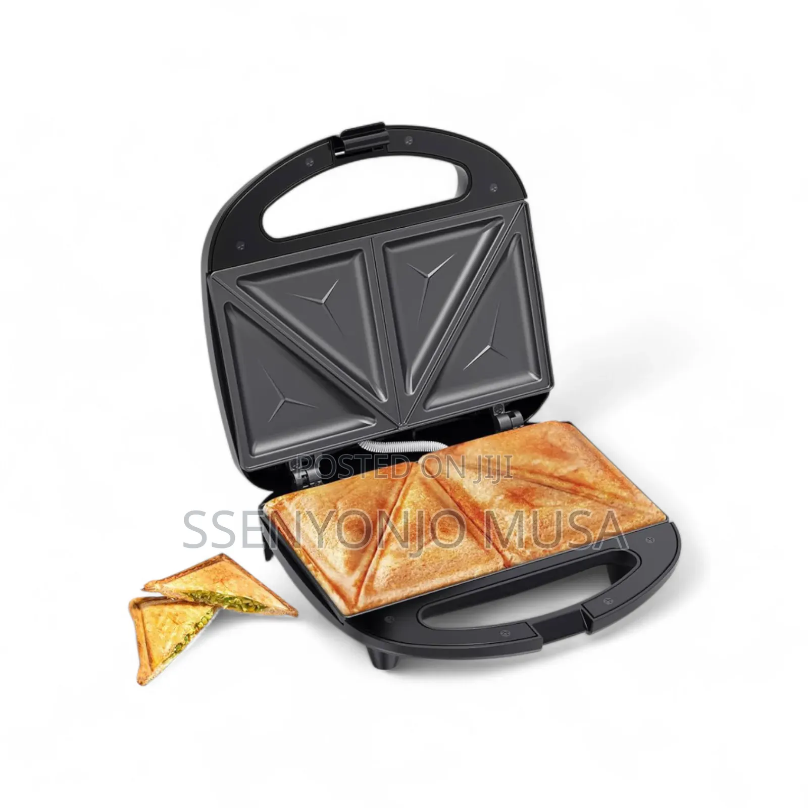 Hoffmans Sandwich Maker Hm-3003 | Non-Stick Plates