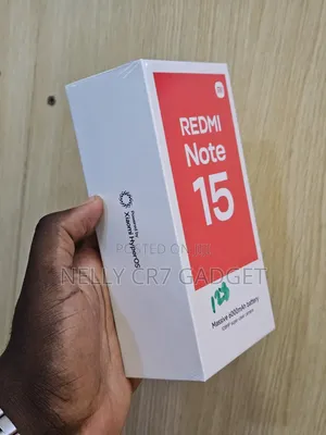 New Xiaomi Redmi Note 15 128 GB Black